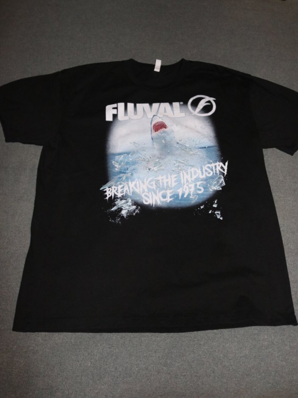 FLUVAL Shark T-shirt Mens XL 2023 Reefapalooza Tour Aquarium Show Jaws
